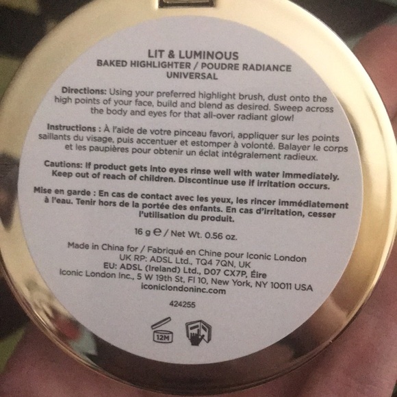 ✨🆕BNIB!Iconic London Lit & Luminous Highlighter in Universal!BN Sealed in Box!✨ - Picture 11 of 13